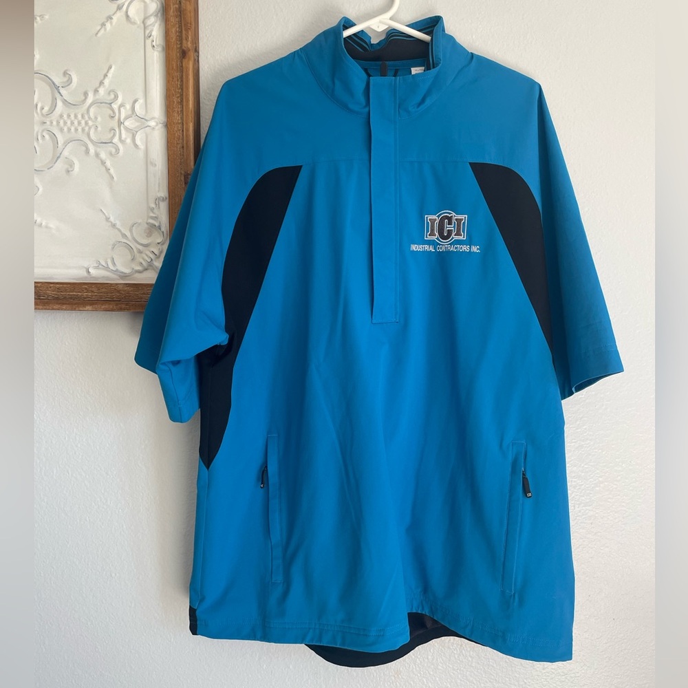 Cutter & Buck Men’s size XL Golf Whitey Herzog 1/2 Zip Pullover w/ logo